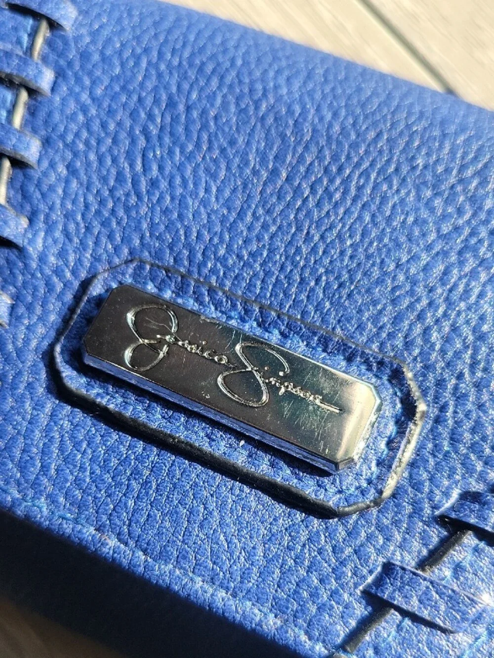 Jessica Simpson Royal Blue Wallet Like New